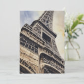 クローズアップエッフェルタワーパリラブシティトラベル シーズンカード (スタンド正面)