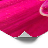 クローズアップガーベラデイジー ポスター (角)