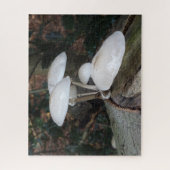 クローズアップパズル：キュートな陶器のキノコのトランク ジグソーパズル (縦)