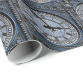 クローズアップビッグベンクロックタワートラベルヨーロッパ ラッピングペーパー (ロールコーナー)