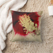 クローズアップフローラフォトスロークッション41cm x 41cm クッション (ブランケット)