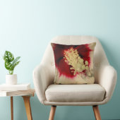 クローズアップフローラフォトスロークッション41cm x 41cm クッション (椅子)