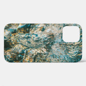 クローズアップ写真で水がはねる Case-Mate iPhoneケース (裏面 (横))