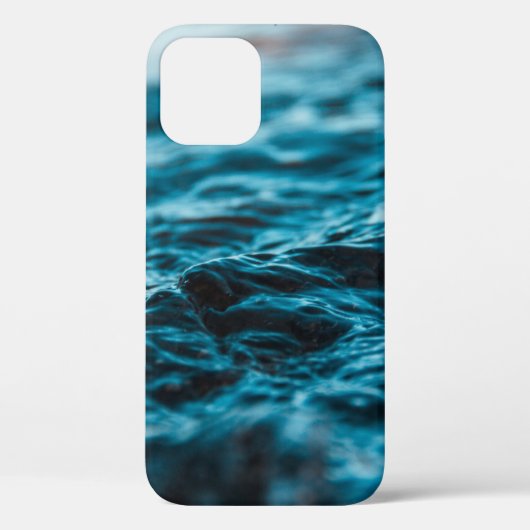 クローズアップ写真における水波 Case-Mate iPhoneケース (裏面)