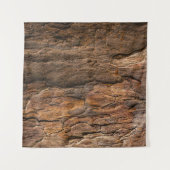 クローズアップ写真における茶色の木の樹皮 タペストリー (正面(横))