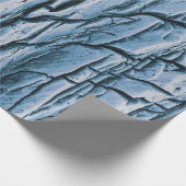 クローズアップ写真の茶色の木の幹 ラッピングペーパー (角)