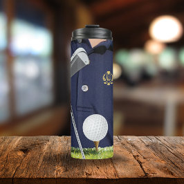 クローズアップ写真ゴルフスポーツ用具 タンブラー