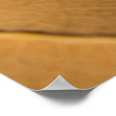 クローズアップ抽象芸術ドライリーフのテクスチャbackgroundabstr ポスター (角)