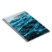 クローズアップ撮影における水波 ノートブック (右側)