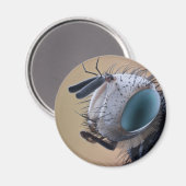 クローズアップ昆虫頭 マグネット (正面/裏面)