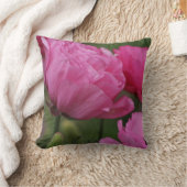 クローズアップ深い牡丹ピンクランヌカルス クッション (ブランケット)