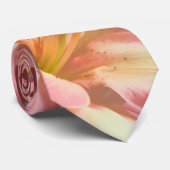 クローズアップ花の写真ピンクイースターリリー ネクタイ (ロール)