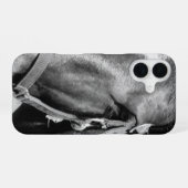 クローズアップ馬眼 iPhone 16ケース (裏面横)