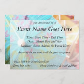 クローズアップ-紙Parasol 招待状 (正面/裏面)