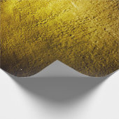 クローズアップ？黄色？壁？テクスチャ？用？ヴィンテージ？バック ラッピングペーパー (角)