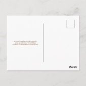 クローズアップGroundhogポートレート ポストカード (裏面)