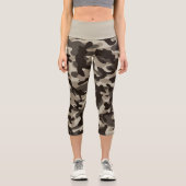 クローズクォーターカモフラージュ カプリレギンス (正面)