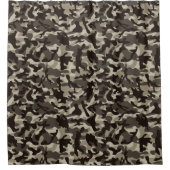 クローズクォーターカモフラージュ シャワーカーテン (正面)