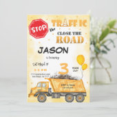 クローズザロード建築誕生日招待状 招待状 (スタンド正面)