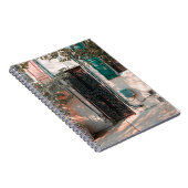 クローズドグリーン鍛錬鉄製セキュリティドア ノートブック (右側)