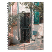 クローズドグリーン鍛錬鉄製セキュリティドア ノートブック (正面)