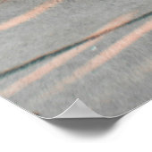 クローズドグリーン鍛錬鉄製セキュリティドア ポスター (角)