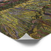 クローズドフィールドライジングサン(F737)ヴァンゴッホファインアート ポスター (角)