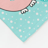 クローズニットフリースブランケット、大 フリースブランケット (角)