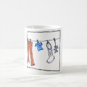 クローズライン コーヒーマグカップ (中央)