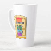 クローゼットを真っすぐ出て カフェラテマグ (左アングル)