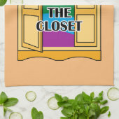 クローゼットを真っすぐ出て キッチンタオル (折り畳み)