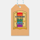 クローゼットを真っすぐ出て ギフトタグ (正面)