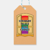 クローゼットを真っすぐ出て ギフトタグ (裏面)