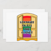 クローゼットを真っすぐ出て シーズンカード (正面/裏面)