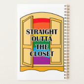 クローゼットを真っすぐ出て プランナー手帳 (裏面)