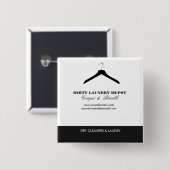 クローゼットハウス白衣ファッションの整理 缶バッジ (正面&裏面)