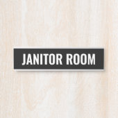 クローゼット宇宙用の小室ドア名プレート サインプレート (正面)