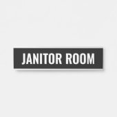 クローゼット宇宙用の小室ドア名プレート サインプレート (正面)