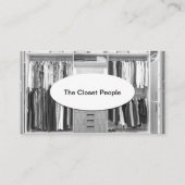 クローゼット整理及びデザイン名刺 名刺 (正面)