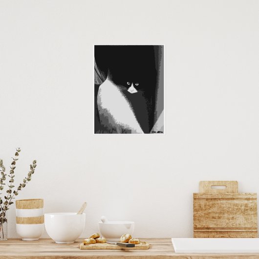 クローゼット猫 ポスター (キッチン)