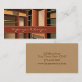 クローゼット、インテリアデザイン 名刺 (正面/裏面)