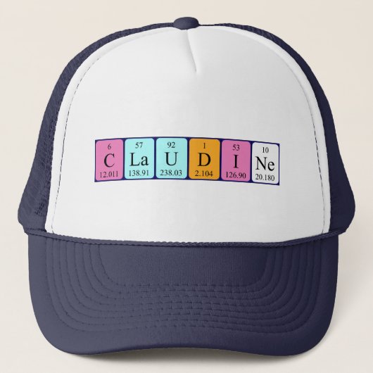 クローディンの定期的なテーブル名hat キャップ (正面)