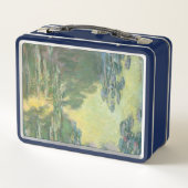 クロードクラシックモネ絵画ー《植物》スイレン（1907年） メタルランチボックス (裏面)