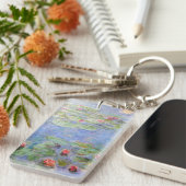 クロードモネの睡蓮 キーホルダー (正面右)