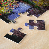 クロードモネアザガーデンアットモンジェロン ジグソーパズル (側面)