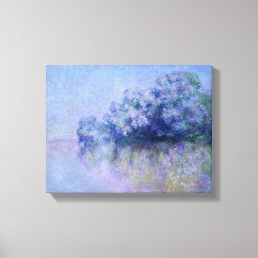 クロードモネイルオーオルティスニアバーノン キャンバスプリント (正面)