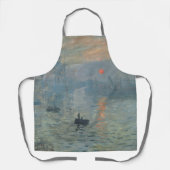 クロードモネインプレッションサンライズソレイルバント エプロン (正面)