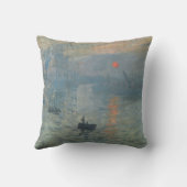 クロードモネインプレッションサンライズソレイルバント クッション (裏面)