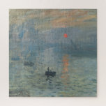 クロードモネインプレッションサンライズソレイルバント ジグソーパズル<br><div class="desc">印象派絵画の風景のby Claude Monet - クラシック最高傑作 – クロード・モネの自然ス絵画リーズ – Impression Sunrise Soleil Levant</div>