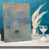 クロードモネインプレッションサンライズソレイルバント フォトプラーク (側面)